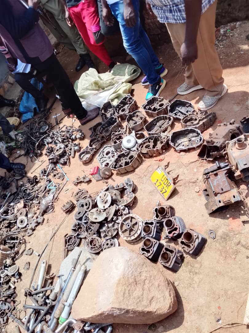 IGANGA: Two Arrested Over Possession of Suspected Stolen Motorcycles ...